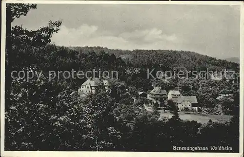 Obernzenn Genesungsheim Waldheim  Diakoniewerk Neuendettelsau / Obernzenn /Neustadt Aisch-Bad Windsheim LKR