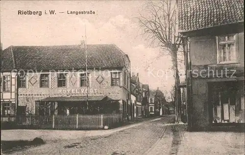 Rietberg Langestrasse / Rietberg /Guetersloh LKR