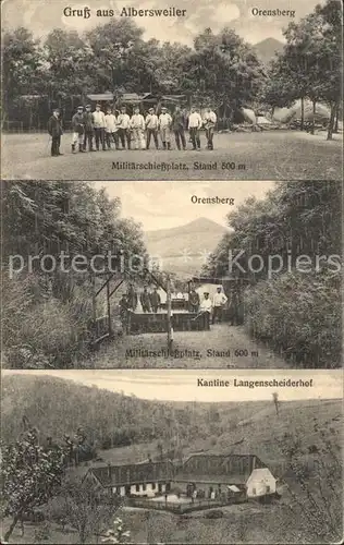 Albersweiler Soldaten Orensberg Kantine Langenscheiderhof / Albersweiler /Suedliche Weinstrasse LKR