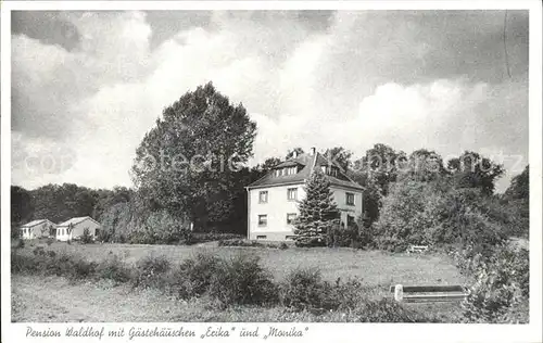 Flammersfeld Pension Waldhof mit Gaestehaeuschen Erika / Flammersfeld /Altenkirchen Westerwald LKR