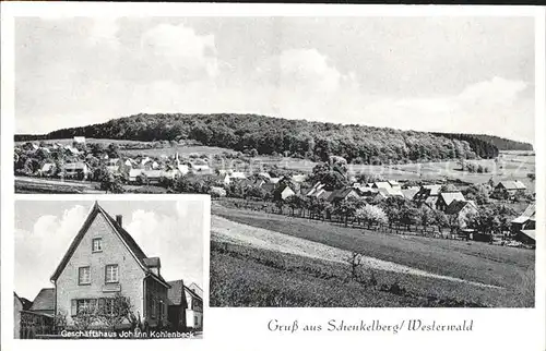 Schenkelberg Geschaeftshaus Johann Kohlenbeck / Schenkelberg /Westerwaldkreis LKR