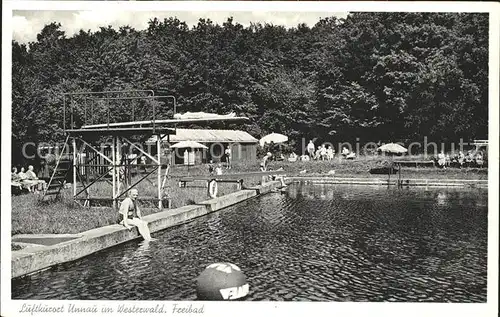 Unnau Westerwald Freibad / Unnau /Westerwaldkreis LKR