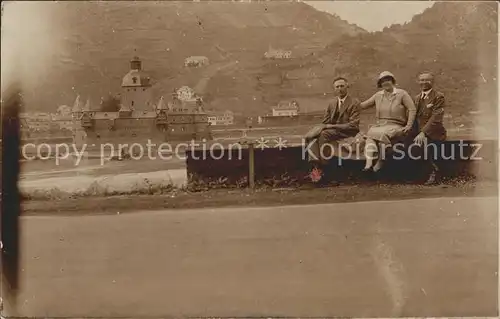 Kaub Gruppenfoto am Rhein / Kaub /Rhein-Lahn-Kreis LKR