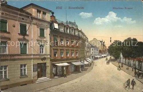 Rosenheim Bayern Muenchner Strasse  / Rosenheim /Rosenheim LKR