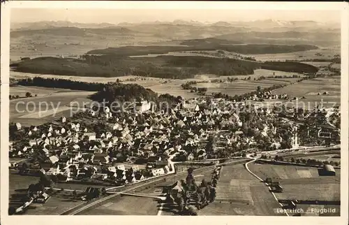 Leutkirch Fliegeraufnahme / Leutkirch im Allgaeu /Ravensburg LKR