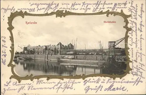 Karlsruhe Baden Rheinhafen / Karlsruhe /Karlsruhe LKR