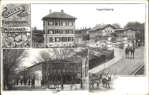 Muensingen Lagereingang Truppenuebungsplatz  / Muensingen /Reutlingen LKR