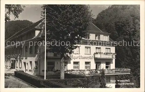 Lierbach Haus Wasserfall / Oppenau /Ortenaukreis LKR