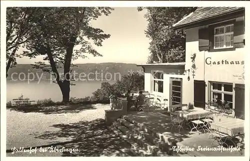 ueberlingen Bodensee Hoehengasthof Haldenhof / ueberlingen /Bodenseekreis LKR