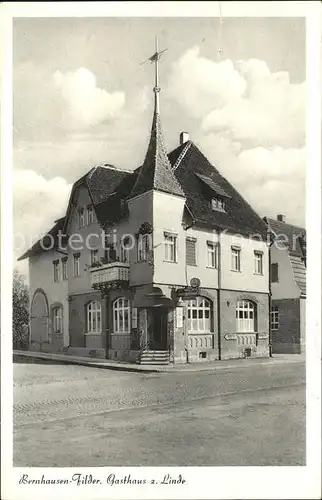 Bernhausen Filderstadt Gasthaus zur Linde / Filderstadt /Esslingen LKR