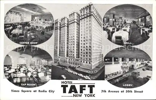 New York City Hotel Taft Times Square Radio City / New York /