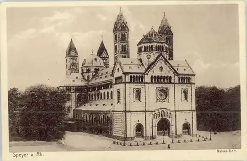 Speyer Rhein Speyer Kaiser Dom ungelaufen ca. 1920 / Speyer /Speyer Stadtkreis