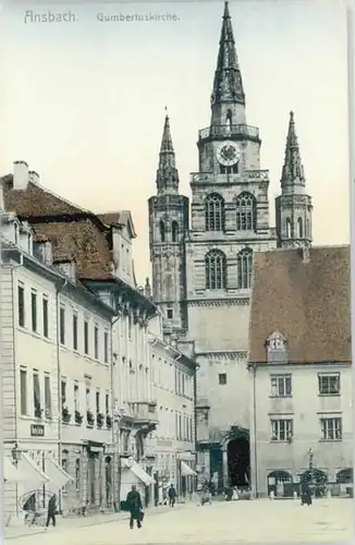 Ansbach Mittelfranken Ansbach Gumbertus Kirche  * / Ansbach /Ansbach LKR