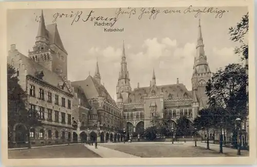 Aachen Aachen Katschhof   x 1919 / Aachen /Aachen LKR