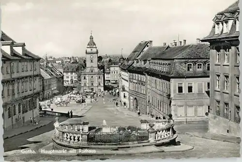 Gotha Thueringen Gotha Hauptmarkt Rathaus x 1966 / Gotha /Gotha LKR