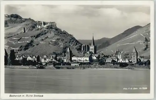 Bacharach Rhein Bacharach Ruine Stahleck x / Bacharach /Mainz-Bingen LKR