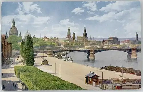 Dresden Dresden Carolabruecke * / Dresden Elbe /Dresden Stadtkreis