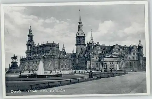 Dresden Dresden Schloss x / Dresden Elbe /Dresden Stadtkreis