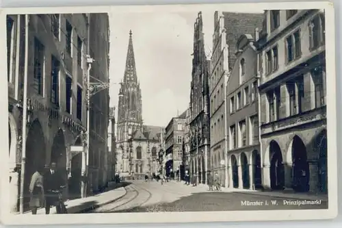 Muenster Westfalen Muenster Westfalen Prinzipalmarkt * / Muenster /Muenster Stadtkreis