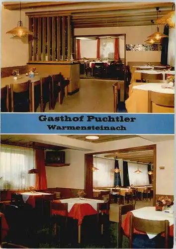 Warmensteinach Warmensteinach Gasthof Pension Puchtler * / Warmensteinach Fichtelgebirge /Bayreuth LKR