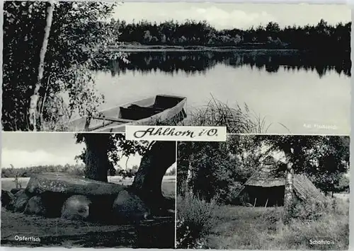 Ahlhorn Ahlhorn Opfertisch Fischteich * / Grossenkneten /Oldenburg LKR