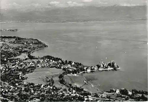 Wasserburg Bodensee Wasserburg Bodensee Fliegeraufnahme * / Wasserburg (Bodensee) /Lindau LKR