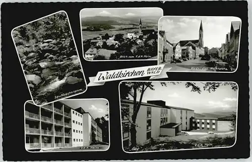 Waldkirchen Niederbayern Waldkirchen Heim Marktplatz x / Waldkirchen /Freyung-Grafenau LKR