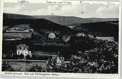 Geisweid Geisweid Klafeld Erholungsheim Patmos x / Siegen /Siegen-Wittgenstein LKR