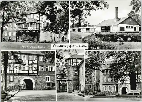 Stadtlengsfeld Stadtlengsfeld Diaet Sanatorium Sauna x / Stadtlengsfeld /Wartburgkreis LKR