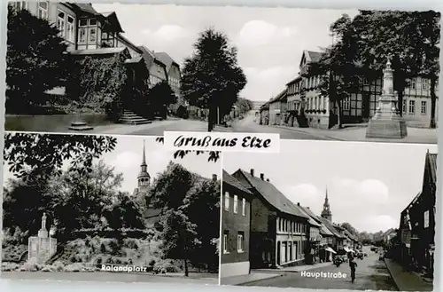 Elze Leine Elze Leine Hauptstrasse Rolandplatz * / Elze /Hildesheim LKR