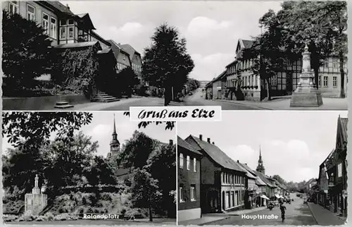 Elze Leine Elze Leine Hauptstrasse Rolandplatz * / Elze /Hildesheim LKR