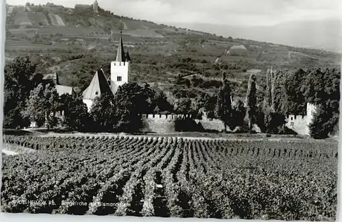 Ingelheim Rhein Burg Kirche Bismarkturm * / Ingelheim am Rhein /Mainz-Bingen LKR