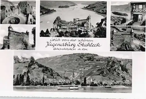 Bacharach Rhein Bacharach Jugendburg Stahleck * / Bacharach /Mainz-Bingen LKR