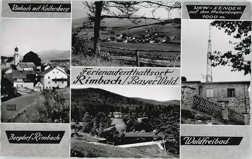 Rimbach Oberpfalz Rimbach Oberpfalz UKW-Sender Hohenbogen * / Rimbach /Cham LKR