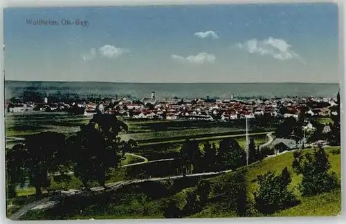 Weilheim Oberbayern Weilheim in Oberbayern  ungelaufen ca. 1920 / Weilheim i.OB /Weilheim-Schongau LKR