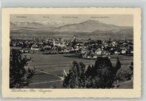 Weilheim in Oberbayern  o 1929