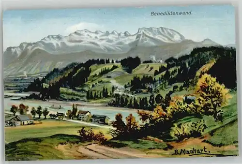 Benediktbeuern KuenstlerManhart Feldpost x 1913