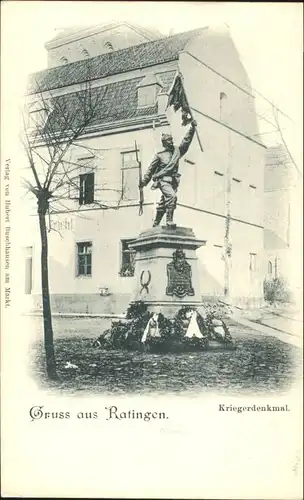 Ratingen Ratingen Krieger Denkmal  * / Ratingen /Mettmann LKR