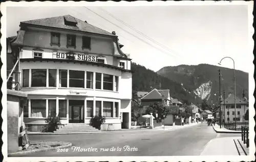 Moutier Moutier Hotel Suhsse x / Moutier /Bz. Moutier