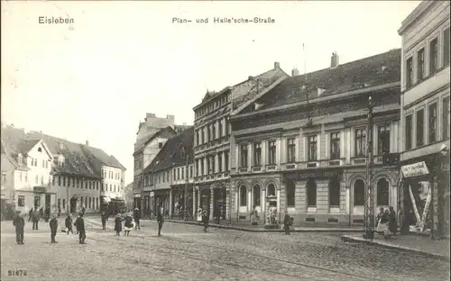 Eisleben Eisleben Plan-Strasse Halle´sche Strasse x / Eisleben /Mansfeld-Suedharz LKR