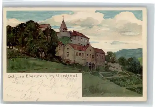 Gernsbach Gernsbach Schloss Eberstein Murgtal x / Gernsbach /Rastatt LKR