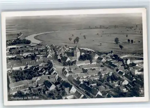 Muehlberg Elbe Muehlberg Elbe Fliegeraufnahme * / Muehlberg Elbe /Elbe-Elster LKR