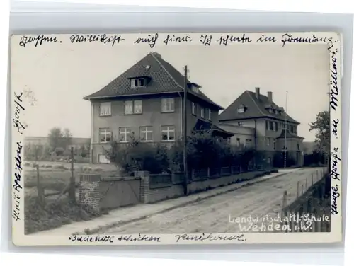 Wehdem Luebbecke Westfalen Landwirtschaftliche Schule / Stemwede /Minden-Luebbecke LKR