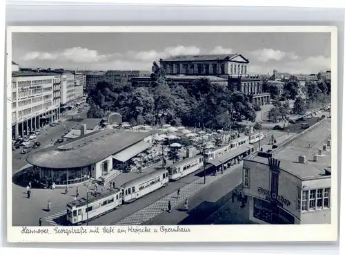 Hannover Hannover Georgstrasse Opernhaus x / Hannover /Region Hannover LKR