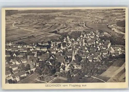 Gechingen Gechingen Fliegeraufnahme x / Gechingen /Calw LKR