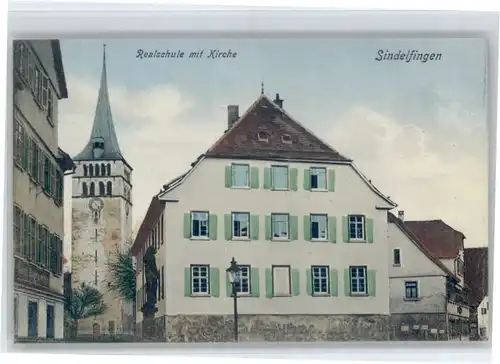 Sindelfingen Sindelfingen Schule Kirche  * / Sindelfingen /Boeblingen LKR