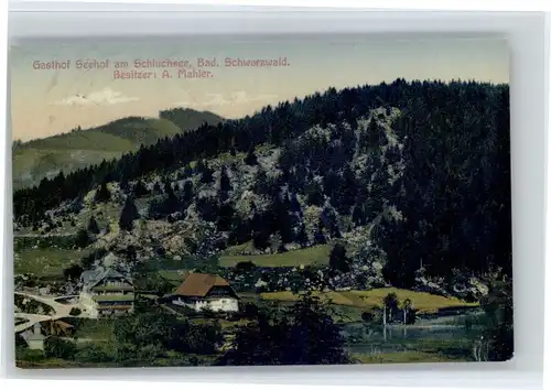 Schluchsee Schluchsee Gasthof Seehof x / Schluchsee /Breisgau-Hochschwarzwald LKR