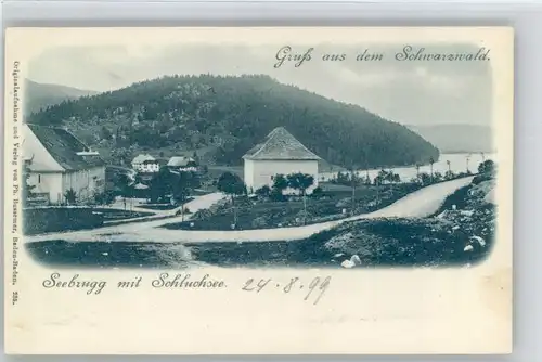 Seebrugg Seebrugg Schluchsee * / Schluchsee /Breisgau-Hochschwarzwald LKR