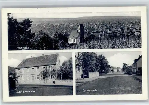 Haltingen Haltingen Gasthaus Badischer Hof x / Weil am Rhein /Loerrach LKR