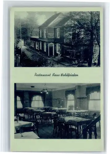 Solingen Restaurant Haus Waldfrieden * / Solingen /Solingen Stadtkreis